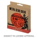 Metal Gear Solid - Pack 4 sous-verres Metal Gear Solid