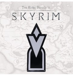 Elder Scrolls Skyrim - Panneau métal Skyrim Quest Marker