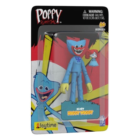 Poppy Playtime - Figurine Huggy Wuggy Scary 17 cm