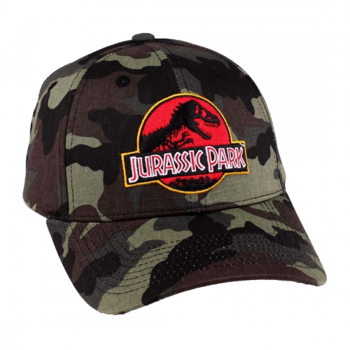 Jurassic Park - Casquette baseball Camouflage Logo