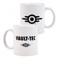 Fallout - Mug Vault-Tec Logo White