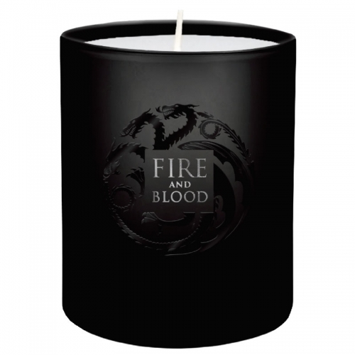 Game of Thrones - Bougie verre Fire and Blood 6 x 7 cm