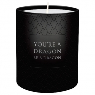 Game of Thrones - Bougie verre Be A Dragon 6 x 7 cm