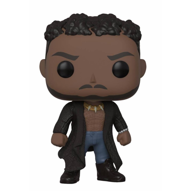 Black Panther - Figurine POP! Bobble Head Killmonger 9 cm
