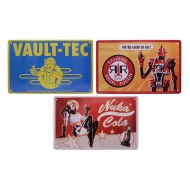 Fallout - Set de 3 panneau métal Brands