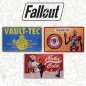 Fallout - Set de 3 panneau métal Brands Fallout - Set de 3 panneau métal Brands