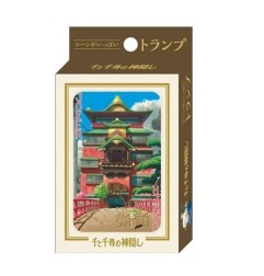Studio Ghibli - Le Voyage de Chihiro jeu de cartes a jouer