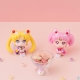 Sailor Moon Cosmos The Movie Look - Statuettes Look Up Eternal  & Eternal Sailor Chibi Moon LTD Ver. 11 cm