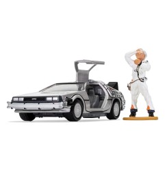 Retour vers le futur - Retour vers le Futur véhicule 1/36 DeLorean and Doc Brown Figure