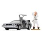 Retour vers le futur - Retour vers le Futur véhicule 1/36 DeLorean and Doc Brown Figure