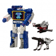 The Transformers Retro G1 - Figurine Decepticon Communicator Soundwave with Laserbeak & Ravage 18 cm