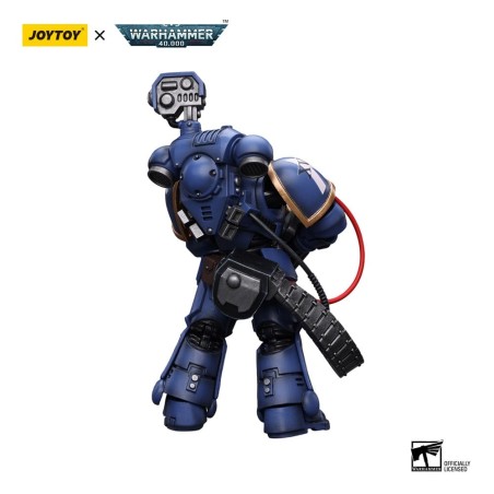 Warhammer 40k - Figurine 1/18 Ultramarines Desolation Marine with Castellan Launcher (Superfrag) 12 cm