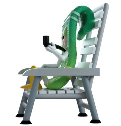 South Park - Figurine South Park St. Patrick's Day Towelie 10 cm