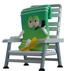 South Park - Vinyl figurine  St. Patrick's Day Towelie 10 cm
