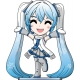 Hatsune Miku - Figurine Snow Miku 11 cm