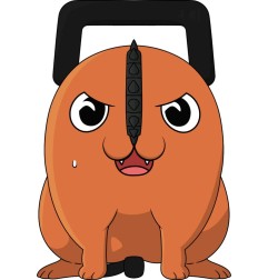 Chainsaw Man - Figurine Pochits Angry 6 cm