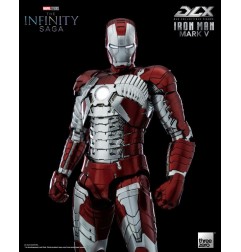 Infinity Saga - Figurine 1/12 DLX Iron Man Mark 5 17 cm