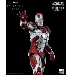Infinity Saga - Figurine 1/12 DLX Iron Man Mark 5 17 cm