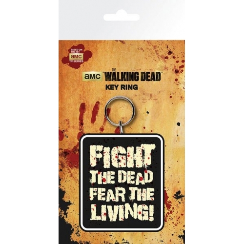 The Walking Dead - Porte-clés Fight The Dead 7 cm