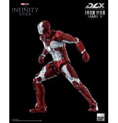 Marvel - Infinity Saga figurine 1/12 DLX Iron Man Mark 5 17 cm
