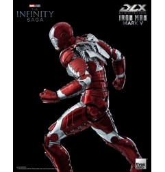 Infinity Saga - Figurine 1/12 DLX Iron Man Mark 5 17 cm