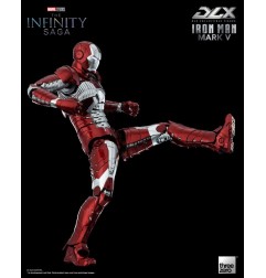 Marvel - Infinity Saga figurine 1/12 DLX Iron Man Mark 5 17 cm