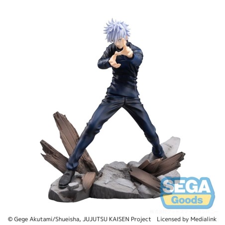 Jujutsu Kaisen - Statuette Luminasta PVC Satoru Gojo Cursed Technique Lapse - Maximum Cursed Energy Output: Blue 19 cm