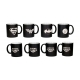Justice League - Pack de 4 mugs céramique Logos Collector's Edition Justice League