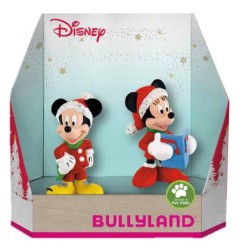 Disney - Pack 2 figurines Micky Christmas 8 - 10 cm