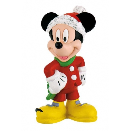 Mickey Mouse & Friends - Figurine Mickey Christmas 7 cm