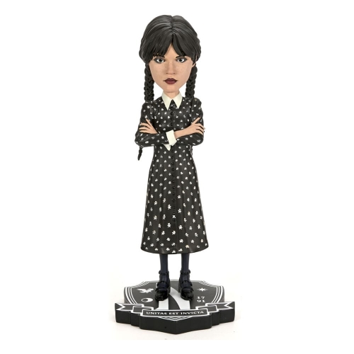 Mercredi - Figurine Head Knocker Mercredi Addams 21 cm