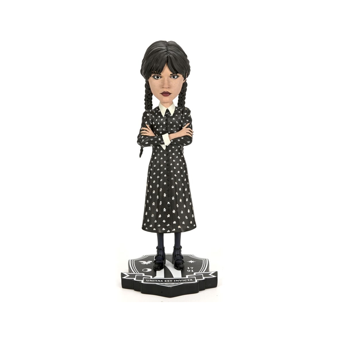 Mercredi - Figurine Minix Mercredi Addams avec La Chose 12cm