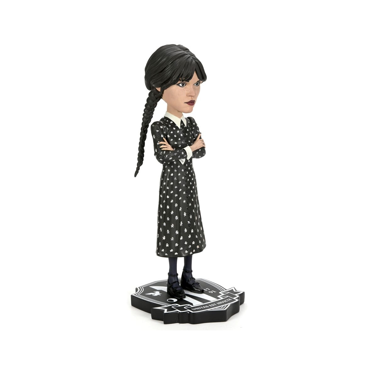 Mercredi - Figurine Head Knocker Mercredi Addams 21 cm - Figurine-Discount