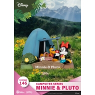 Disney - Diorama D-Stage Campsite Series Mini & Pluto 10 cm