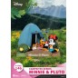 Disney - Diorama PVC D-Stage Campsite Series Mini & Pluto 10 cm