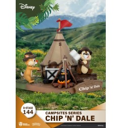 Disney - Diorama PVC D-Stage Campsite Series Chip & Dale 10 cm