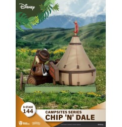 Disney - Diorama PVC D-Stage Campsite Series Chip & Dale 10 cm