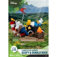 Disney - Diorama D-Stage Campsite Series Goofy & Donald Duck 10 cm