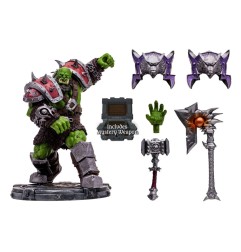 World of Warcraft - Figurine Orc: Shaman / Warrior 15 cm