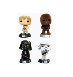 Star Wars - Pack 4 figurines POP! Movies Vinyl New Classics (FL) 9 cm