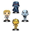Star Wars - Pack 4 figurines POP! Star Wars Retro Series 9 cm