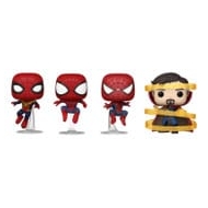 Marvel - Pack 4 figurines POP! Spider-Man No way Home S3 9 cm