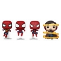 Marvel - Pack 4 figurines POP! Spider-Man No way Home S3 9 cm