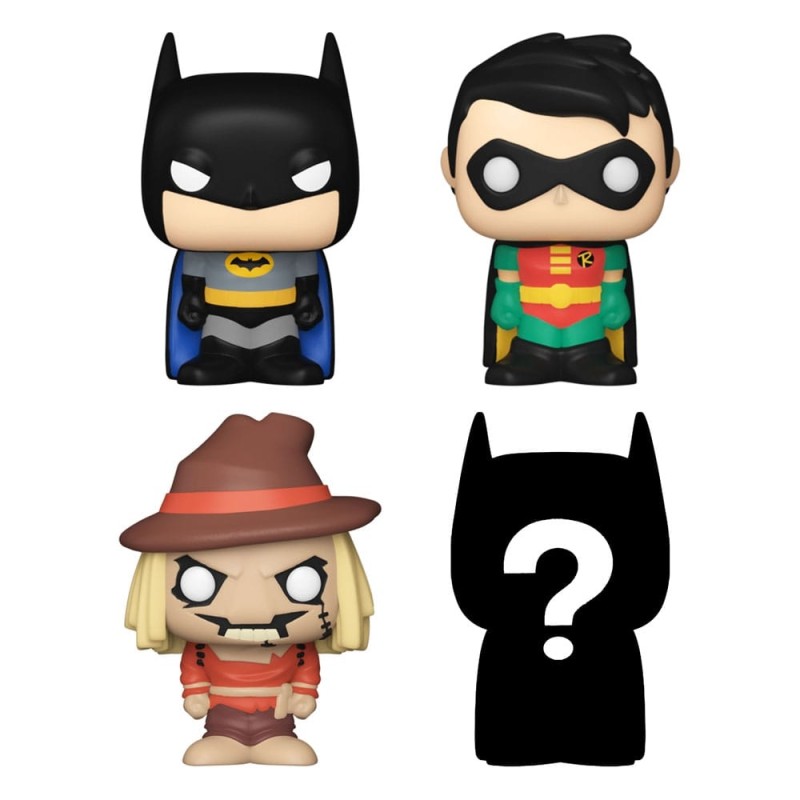 DC Comics - DC pack 4 figurines Bitty POP! Vinyl Batman 2,5 cm