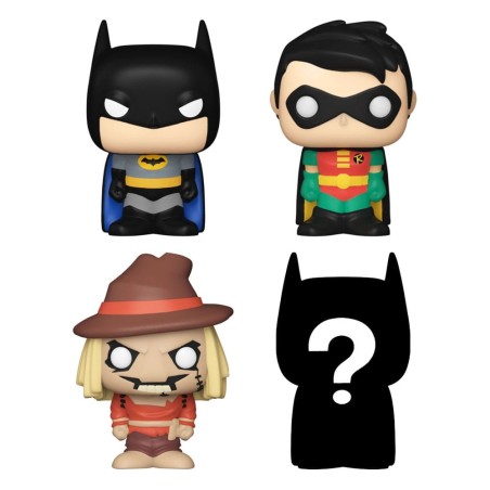 DC Comics - DC pack 4 figurines Bitty POP! Vinyl Batman 2,5 cm