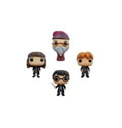 Harry Potter - Pack 4 figurines POP! Movies Vinyl W1 9 cm
