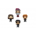 Harry Potter - Pack 4 figurines POP! Harry Potter W1 9 cm