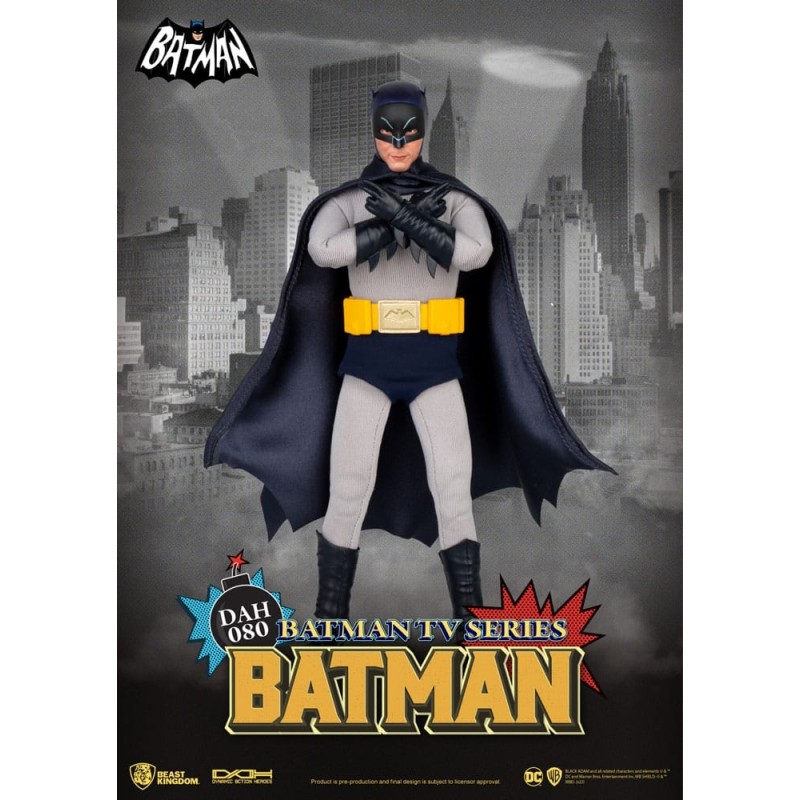 DC Comics - Figurine Dynamic Action Heroes 1/9 Batman TV Series Batman 24 cm