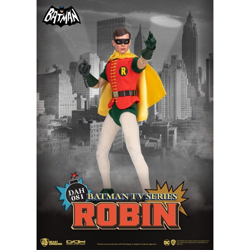 DC Comics - Figurine Dynamic Action Heroes 1/9 Batman TV Series Robin 24 cm