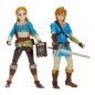 The Legend of Zelda - Pack 2 figurines Princess Zelda, Link 10 cm